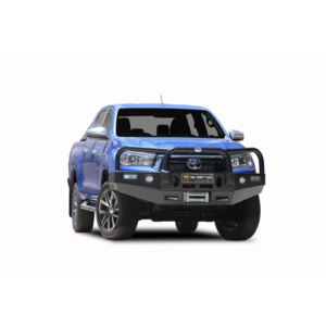 ECB Winch Bullbar w/ Bumper Lights To Suit Toyota Hilux