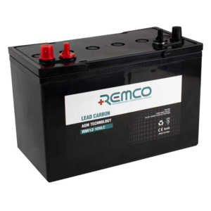 Remco AGM Lead Carbon Deep Cycle 12V 105AH Battery -