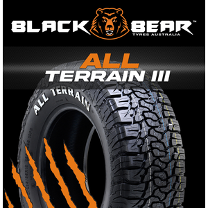 Black Bear Tyres 285/75R16LT 126/123R 10PR A/T III RWL -