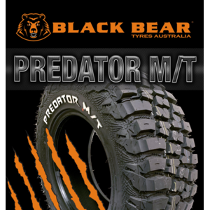 Black Bear Tyres LT35X12.5R20 125Q 10PR Predator M/T -
