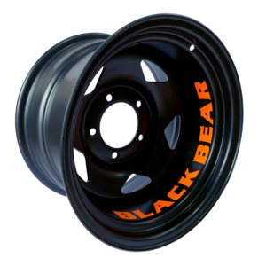 Black Bear 16X9 618S 5/150 CB113 0MM S/BLK -