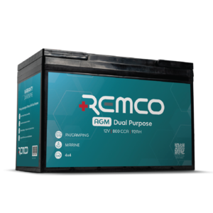 Remco Dual Purpose AGM 12V 800CCA Marine 4x4 Battery