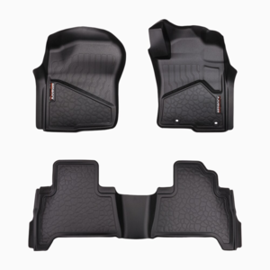 Bedrock Front &amp; Rear Moulded Floor Liners to Suit
