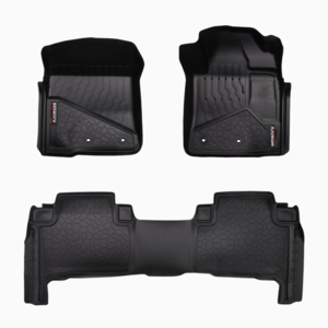Bedrock Front &amp; Rear Moulded Floor Liners to Suit