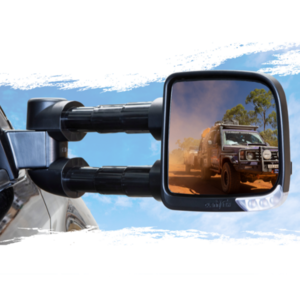 Clearview Compact Towing Mirrors Black - CVC-MP-NT-Fieb
