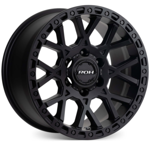 ROH 18X9 12 6/139.7 Crawler Matt Black - CRA18912MB
