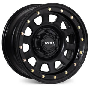 ROH 17X8 -22 6/139.7 Trak Daytona Locker Black -