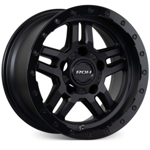 ROH 18X9 12 6/139.7 Hammer Matt Black - HAM18912MB