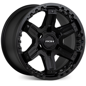 ROH 17X9 35 5/150 Rock Matt Black Tint Mill - ROK17935MB