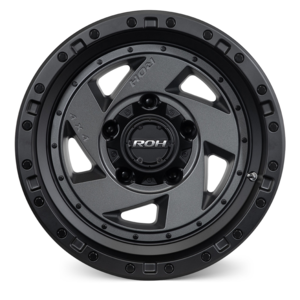 ROH 17X9 12 6/139.7 Vulcan Matt Black Graphite -