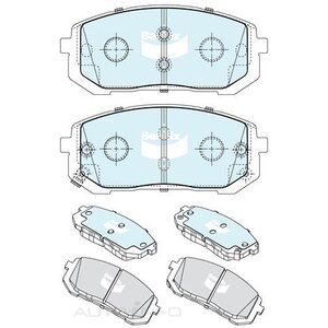 Bendix Brake Pad Set - DB2663-GCT
