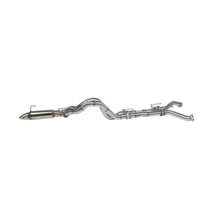 Torqit 3" DPF Back Twin to 4" Single Exhaust To