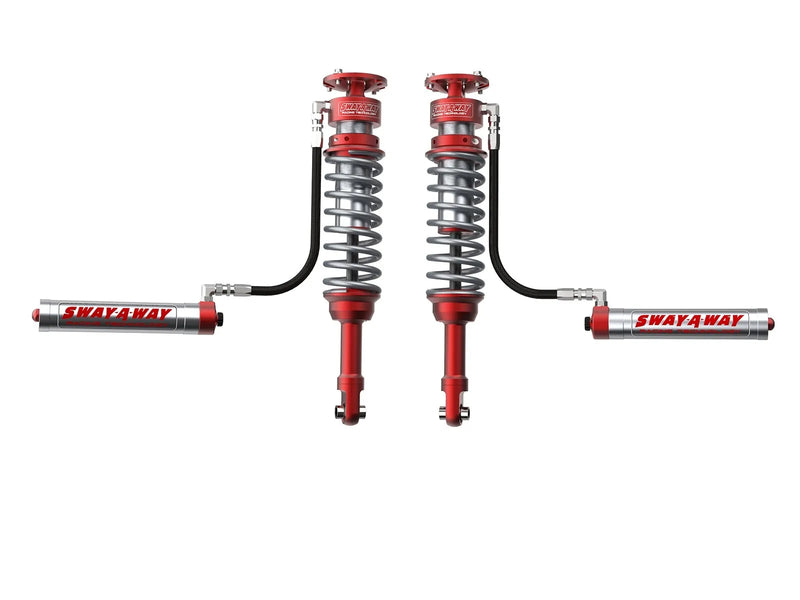 aFe Sway-A-Way 3.0" Front Coilover Kit w/Compression Adjusters (F-150 Raptor 10-14) — fits Ford F-150 Svt Raptor