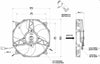 SPAL 11in Medium Profile Electric Cooling Fan Puller 1300 CFM