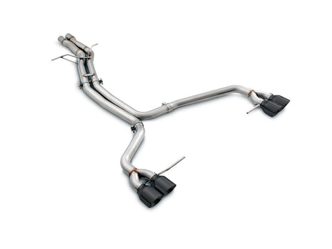AWE Tuning Touring Edition Exhaust System - Diamond Black 102mm Tips (Macan 15-18)