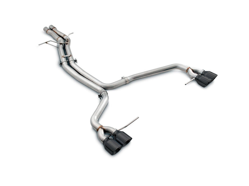 AWE Tuning Touring Edition Exhaust System - Diamond Black 102mm Tips (Macan 15-18)