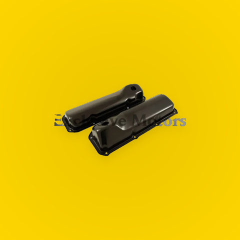 302 351 Valve Rocker Covers Chrome Black Steel for Ford Cleveland