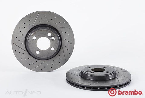 Brembo Disc Rotor Front Mini Cooper S 06-On - 09.A047.21