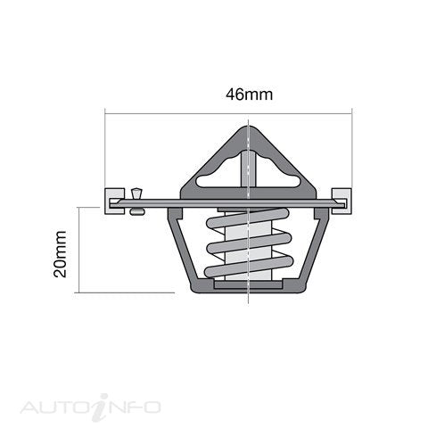 Tridon Thermostat Chrysler Mitsubishi - TT340-180