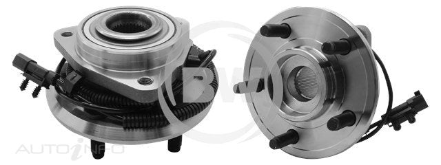 BW Hub Assembly Front Dodge Nitro 07-On10 - 5373KIT
