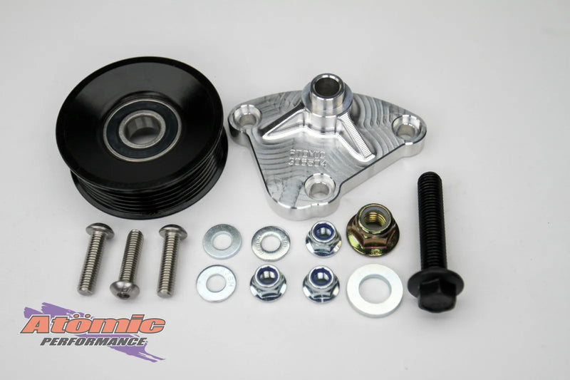 Atomic Performance Barra Billet Power Steering Delete Kit