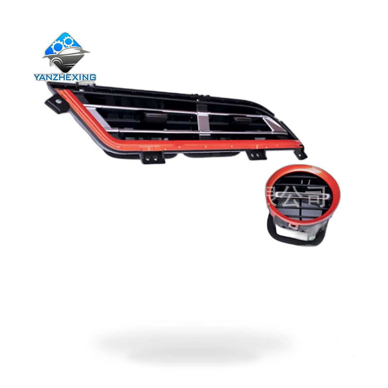 Dashboard Air Vent Side Vent Round Orange Edge AC to suit Chery Tiggo 3x — image 1