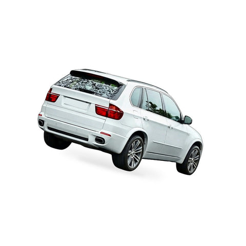 Left Side Mirror Glass to suit BMW X5 E70 08-13 Blue Tinted 51167174979 — image 2