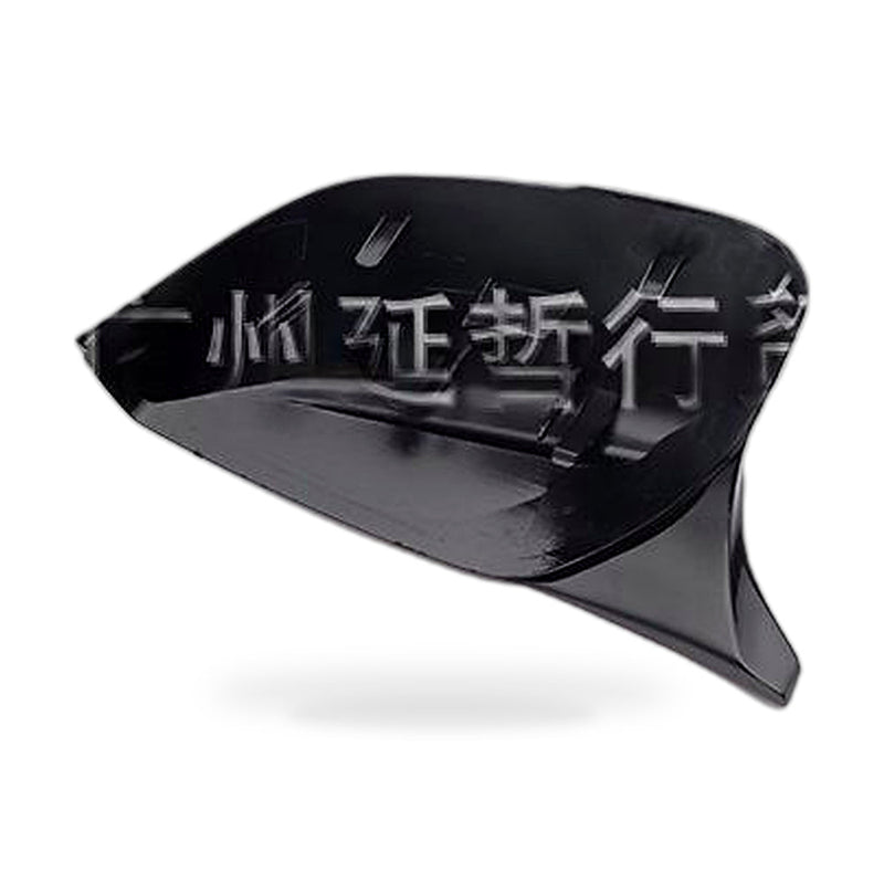 Side Mirror Cover to suit Infiniti Q50 Q60 Q70 Gloss Black Bullhorn Style — image 1