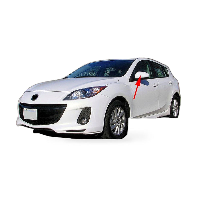 Side Mirror Cover Rearview Mirror Housing to suit Mazda 3 BL 2009-2013 — image 1