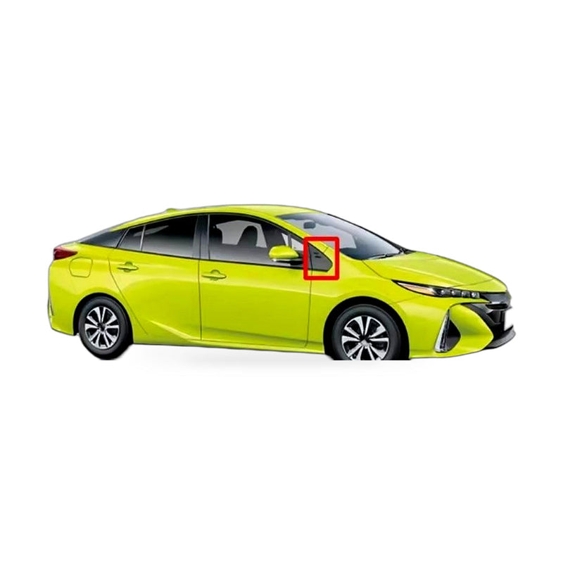 Mirror Triangle Cover to suit Toyota Prius 2016-2020 Gloss Black — image 1