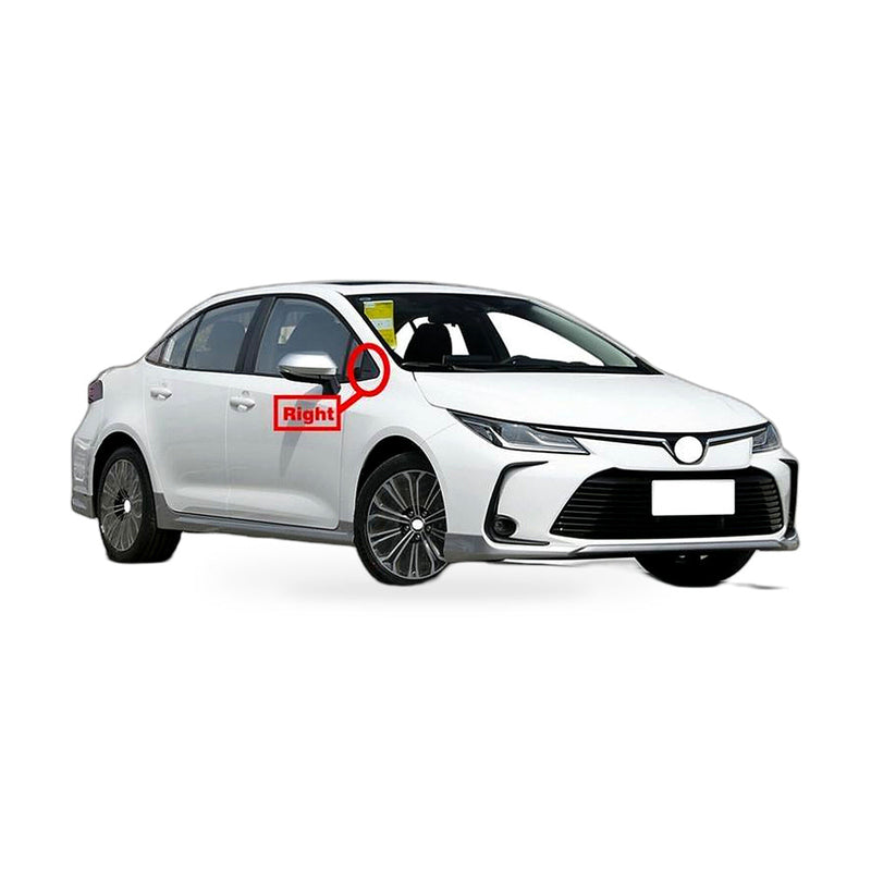 Right Outer Triangle Trim Cover to suit Toyota Corolla 2019-2021 — image 1