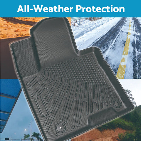 TPE 3D Moulded Floor Mats to suit BYD Shark 6 — image 2