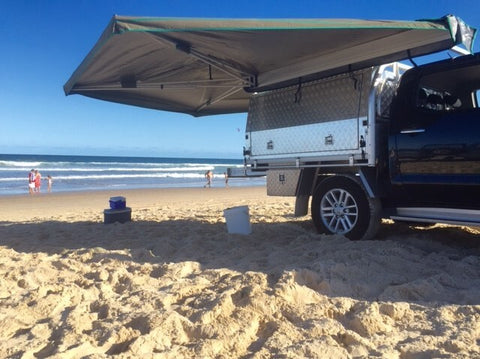 30 Second Awning 30 Second Wing Awning - Aus Driver's Side - 2.7m Long Version