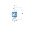 UFI Filters Fuel Filter 31.010.00