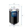 UFI Filters Fuel Filter 31.500.00
