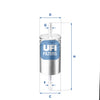 UFI Filters Fuel Filter 31.842.00