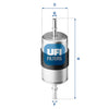 UFI Filters Fuel Filter 31.944.00