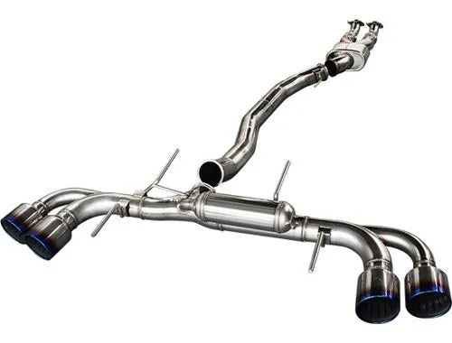 HKS Racing Muffler With Silencer (R35 GTR 11/07+) — fits Nissan Skyline R35