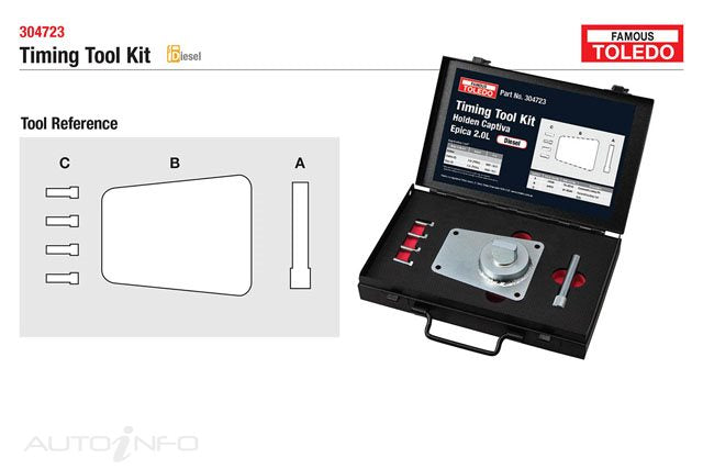 Toledo Toledo Timing Tool Holden Cap Z20 - 304723