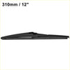 Black 310mm rear windshield wiper blade with sleek modern design for Toyota cars