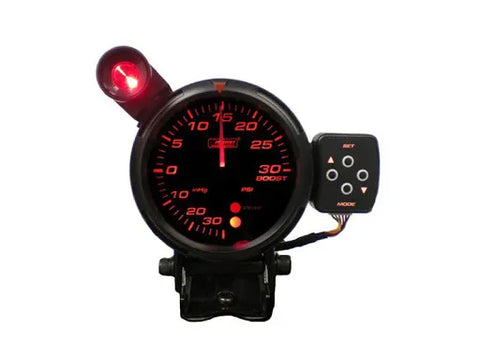 ProSport 80mm Electrical 'Performance' Boost Gauge - White/Blue/Amber