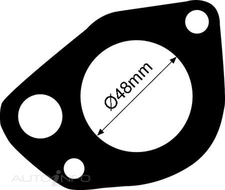 Tridon Thermostat Gasket Ford Falcon V8 88-On02 - TTG38