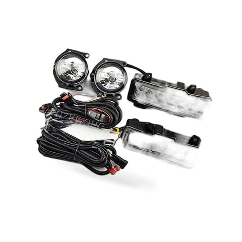 Fog Light Frame to suit Mitsubishi Pajero V93 V97 2015-2019 LED DRL — image 2
