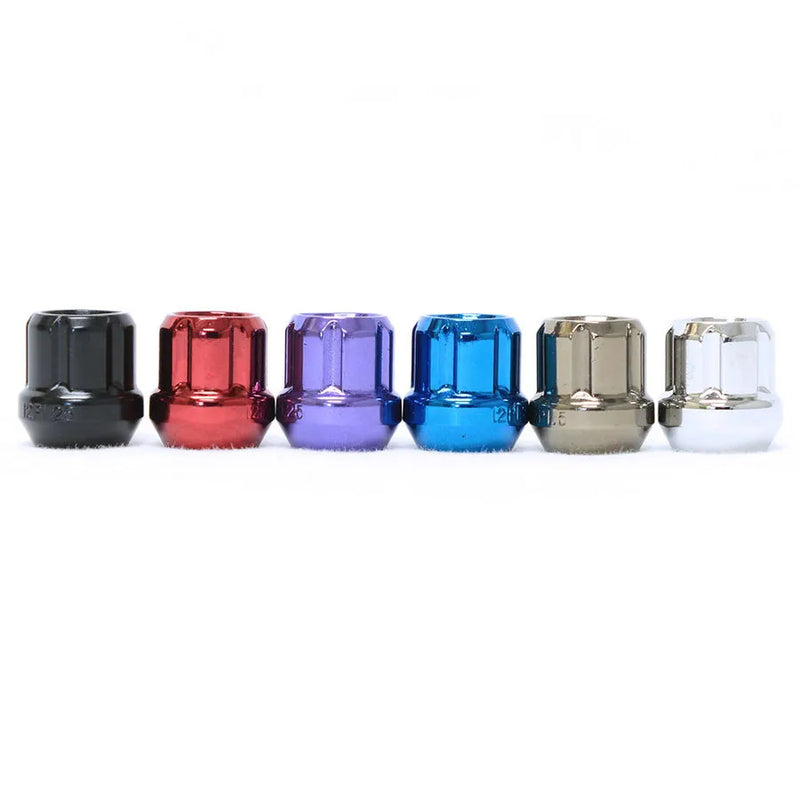 KICS Muteki Short Lug Nuts Open End - 12 x 1.5