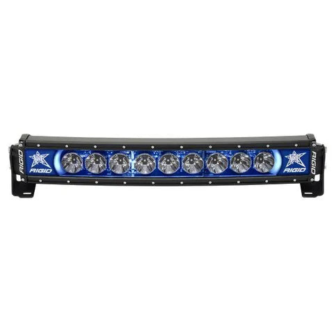 Rigid Industries Radiance Plus Curved 20In Light Bar - Blue Backlight