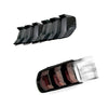 Smoked Tail Light Cover to suit Ford Mustang 2018-2023 Black ABS Trim Shell — image 3