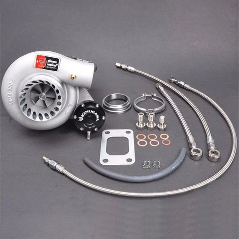 Kinugawa TD05H-16G-6cm Billet Turbo w/3in Anti Surge Cover/V-Band Turbine Housing (Patrol Y60, Y61 4.2L TD42) — fit...