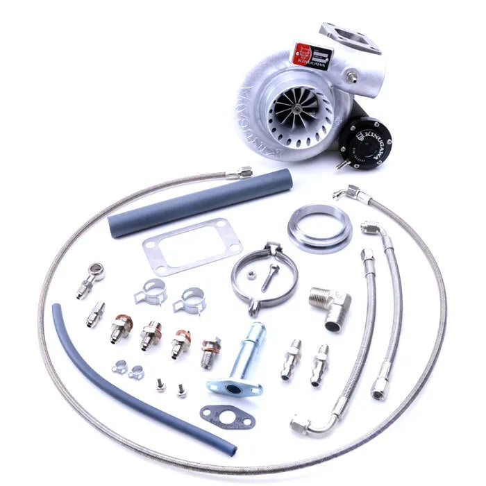 Kinugawa TD05H-20G Billet w/6cm T3 V-Band 9-Blade (1HZ) — fits Toyota Hilux N80 N90 N100 N110 Series