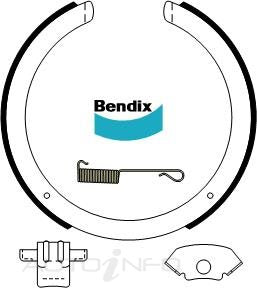 Bendix H/b/shoes Band Holden Commercial Vt>vz - BS3218