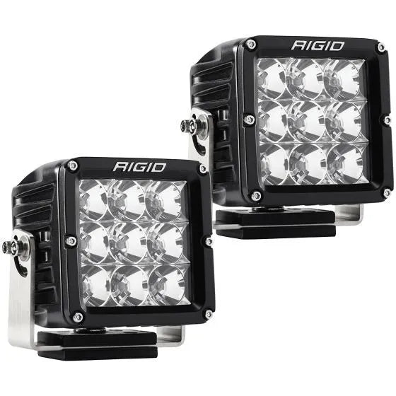 Rigid Industries D-XL Pro Flood Lights - Black - Pair